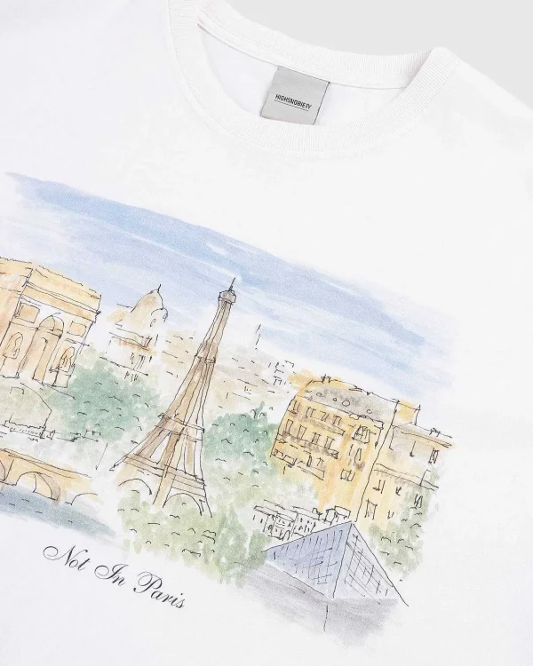 T-Shirts>Highsnobiety Not In Paris 5 T-Shirt Off-White