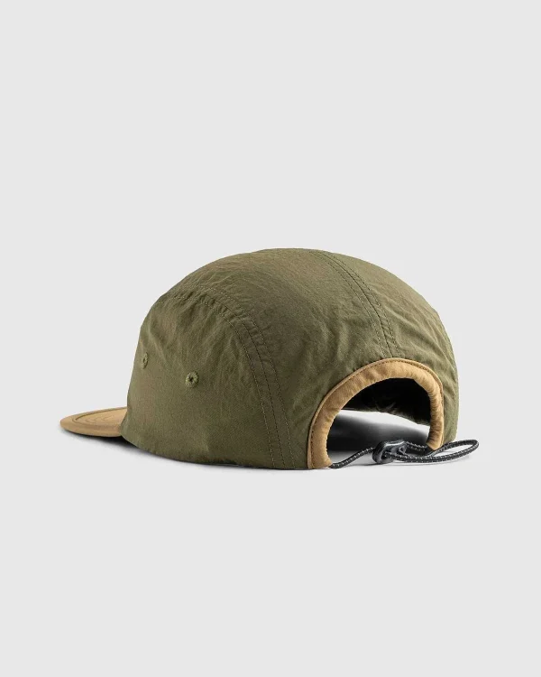 Hatte>Gramicci Nylon Cap Deep Olive Coyote