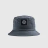 Hatte>Stone Island Nylon Metal Bucket Hat Musk