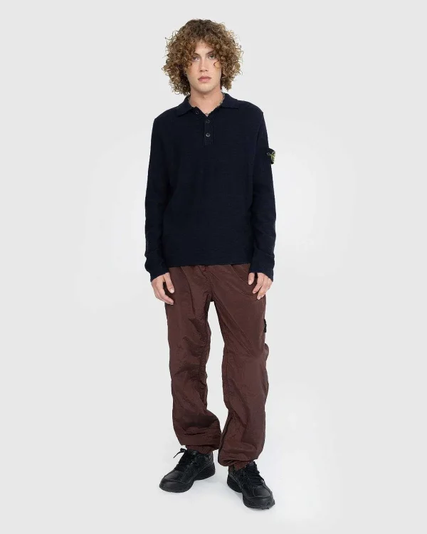 Bukser>Stone Island Nylon Metal Bukser Rodbrune