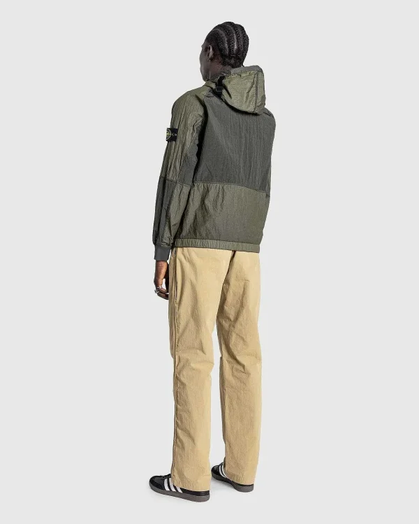 Overtøj>Stone Island Nylon Metal Haettejakke Musk