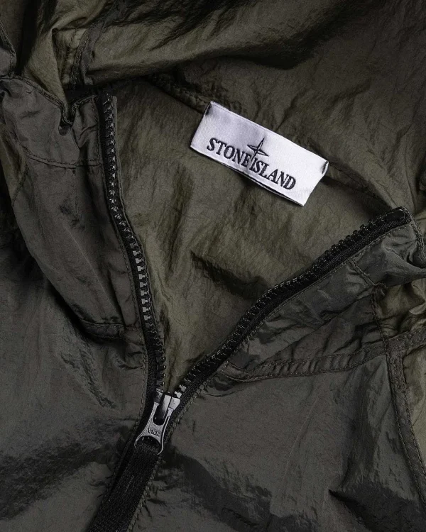 Overtøj>Stone Island Nylon Metal Haettejakke Musk