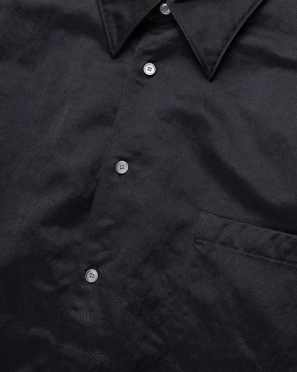 Skjorter>Acne Studios Nylon Overshirt Sort