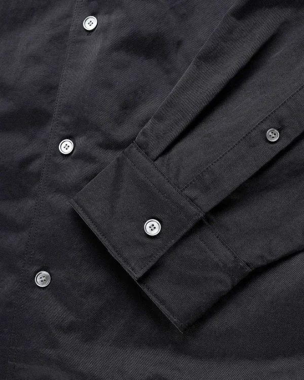 Skjorter>Acne Studios Nylon Overshirt Sort