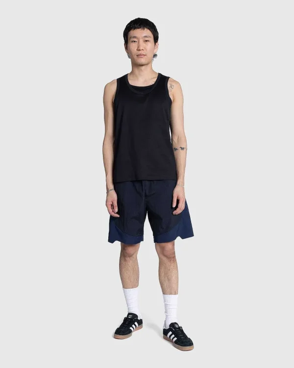 Shorts>_J.L-A.L_ Nylon Short Sort/Morkebla