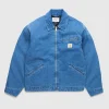 Overtøj>Carhartt WIP Og Detroit Jacket Blue/Stone Washed