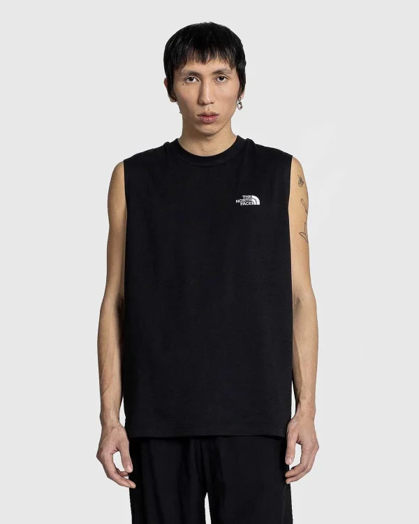 T-Shirts>The North Face Oversized Simple Dome Tank Top Tnf Sort