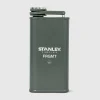 Hjem>Stanley 8 Oz Classic Flask Fragment Hammertone Green