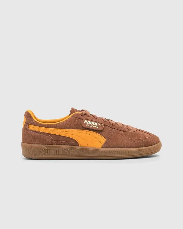 Sneakers>Puma Palermo Brun Svamp/Ingefaer Te