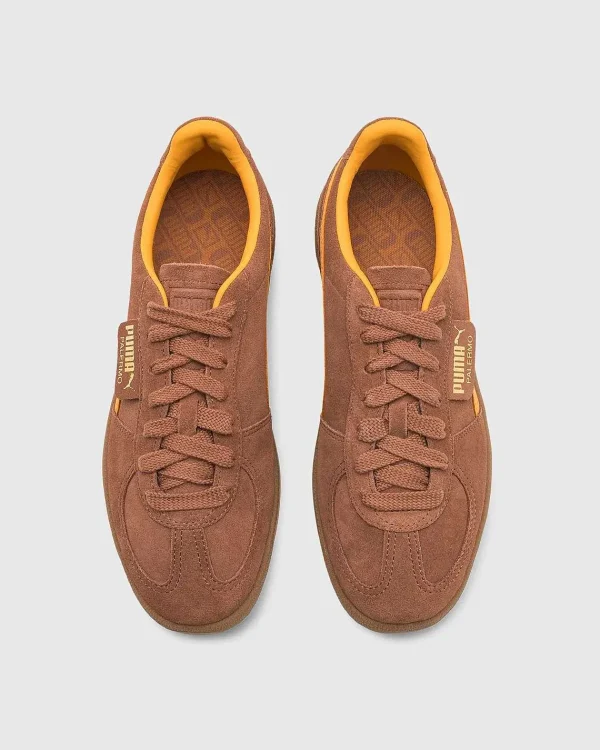 Sneakers>Puma Palermo Brun Svamp/Ingefaer Te