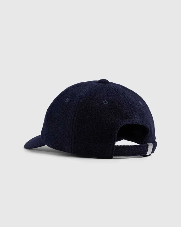 Hatte>Human Made 6-Panel Uldkasket Navy