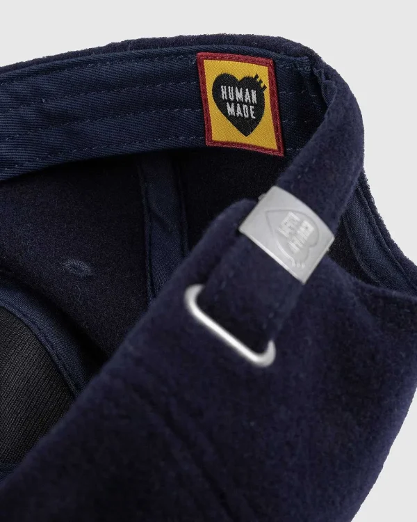 Hatte>Human Made 6-Panel Uldkasket Navy