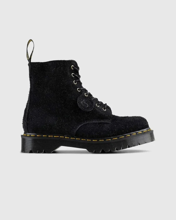 Støvler>Dr. Martens 1460 Pascal Bex Tuftet Ruskind Sort