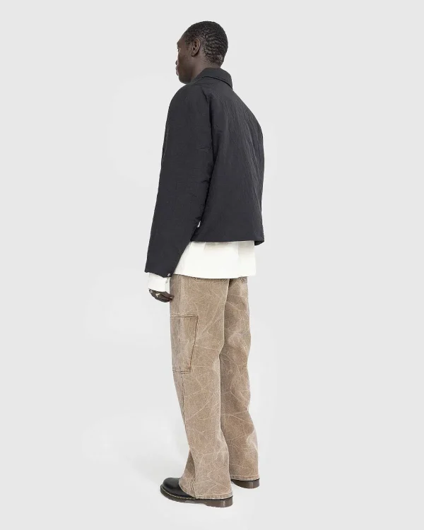 Bukser>Acne Studios Patch Canvas Bukser Toffee Brown