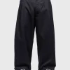 Bukser>ACRONYM P48-Ch Micro Twill Plisseret Buks Sort