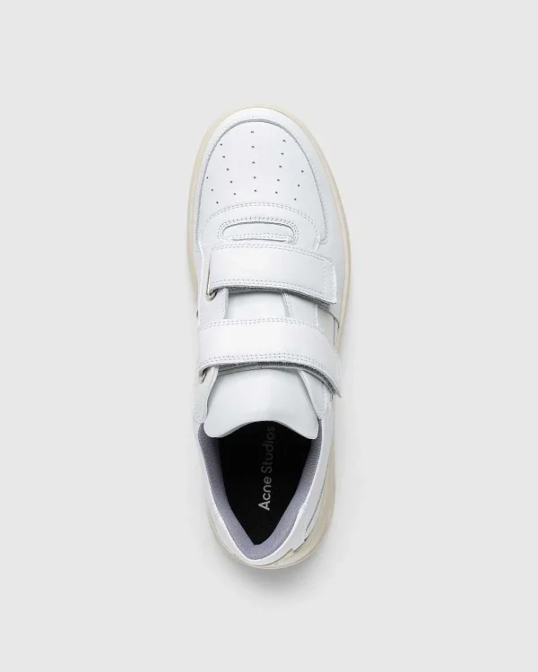 Sneakers>Acne Studios Perey Friend Sneakers Med Velcroband Hvide