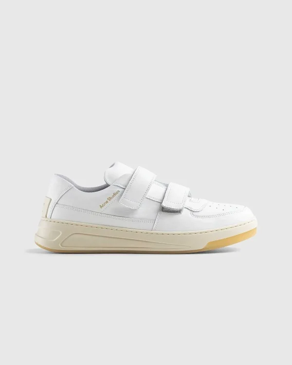 Sneakers>Acne Studios Perey Friend Sneakers Med Velcroband Hvide