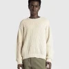 Strik>Highsnobiety HS05 Pigmentfarvet Sweater Aeggeskal