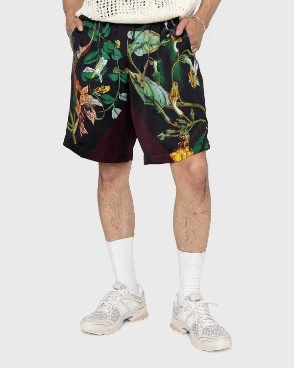 Shorts>Dries van Noten Piperi Shorts Sort