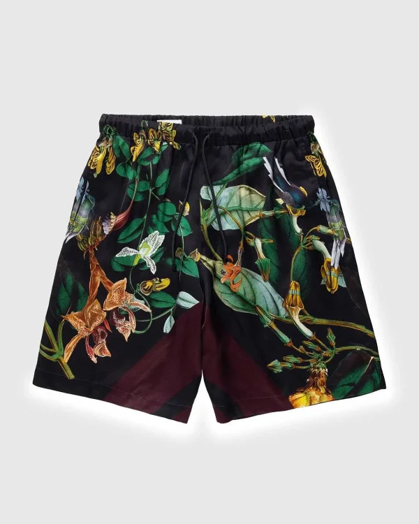 Shorts>Dries van Noten Piperi Shorts Sort