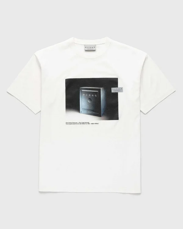 T-Shirts>Highsnobiety Pixar Image Computer T-Shirt Off-White