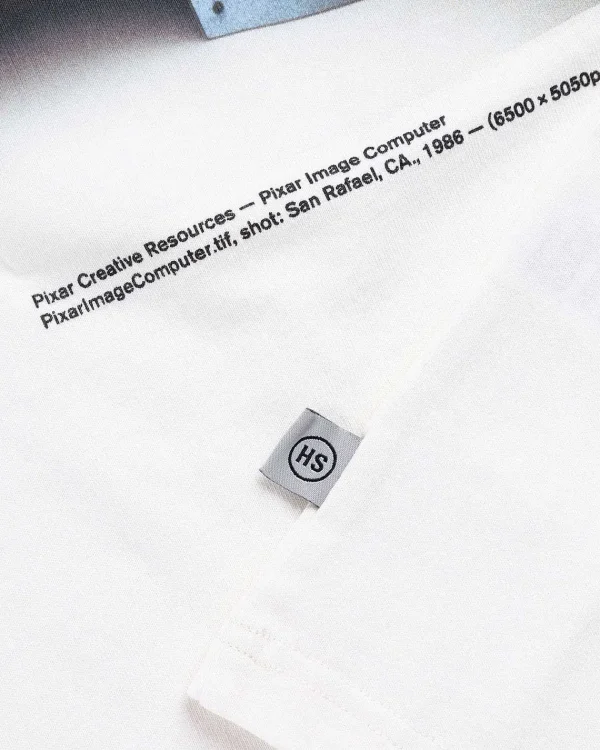 T-Shirts>Highsnobiety Pixar Image Computer T-Shirt Off-White