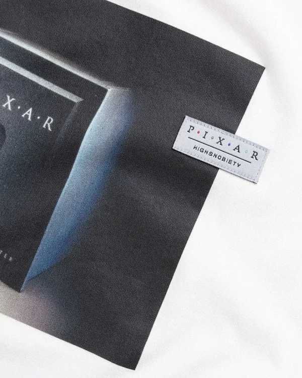 T-Shirts>Highsnobiety Pixar Image Computer T-Shirt Off-White