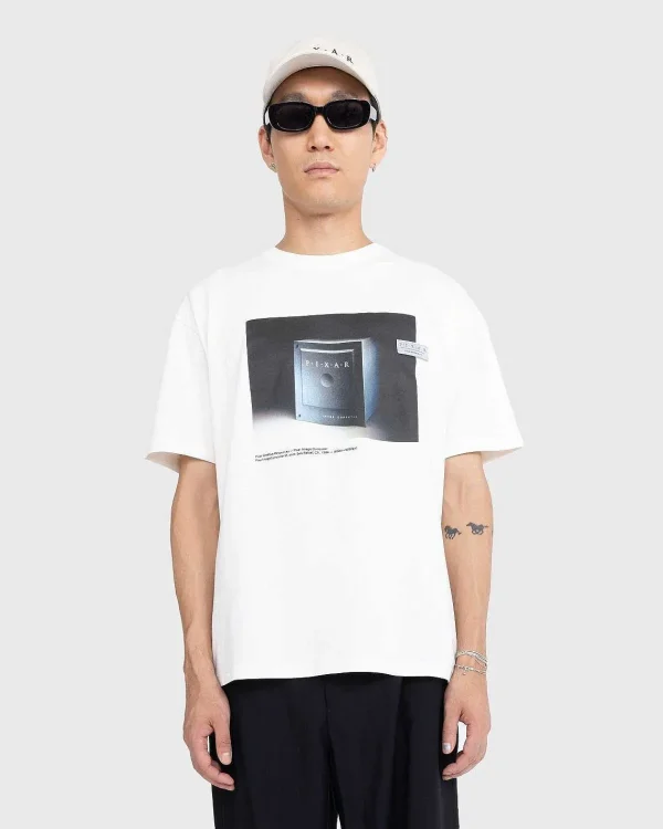 T-Shirts>Highsnobiety Pixar Image Computer T-Shirt Off-White