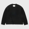 Sveder>Highsnobiety Polar Fleece Raglan Sweater Sort