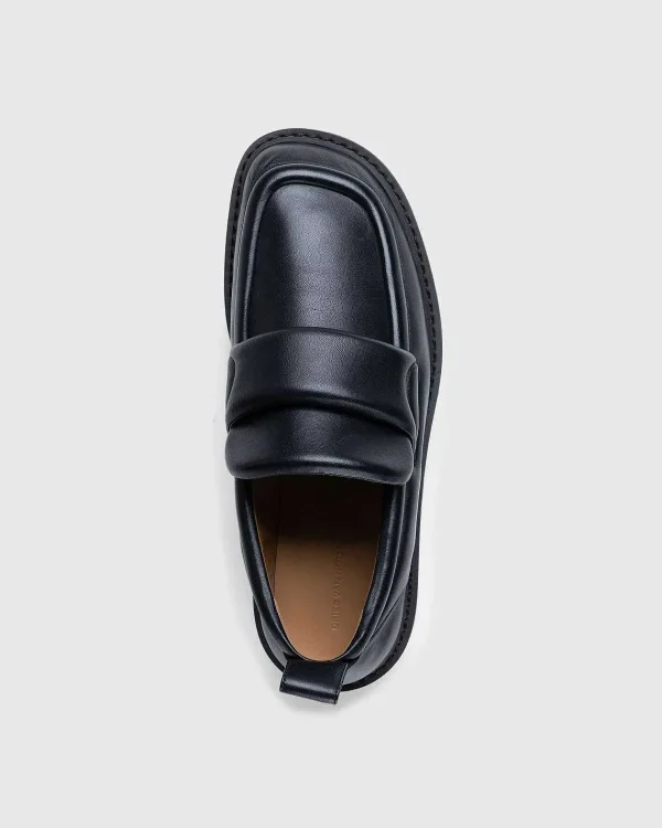 Sko>Dries van Noten Polstret Laeder Loafers Sort