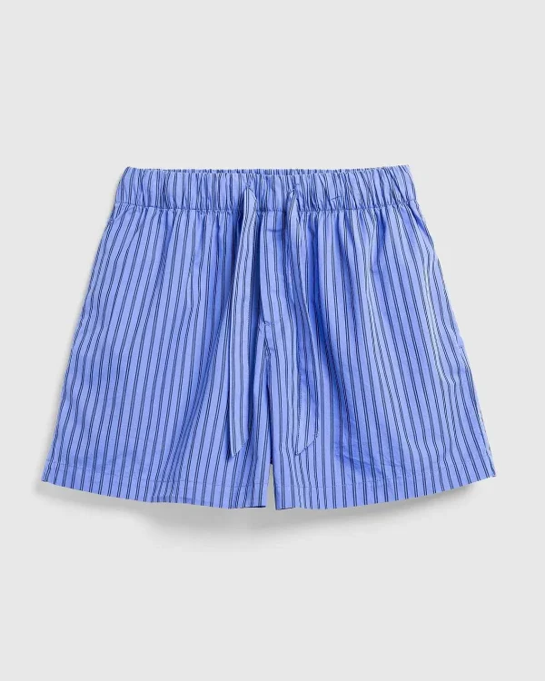 Undertøj>Tekla Poplin Pyjamas Shorts Boro Stripes