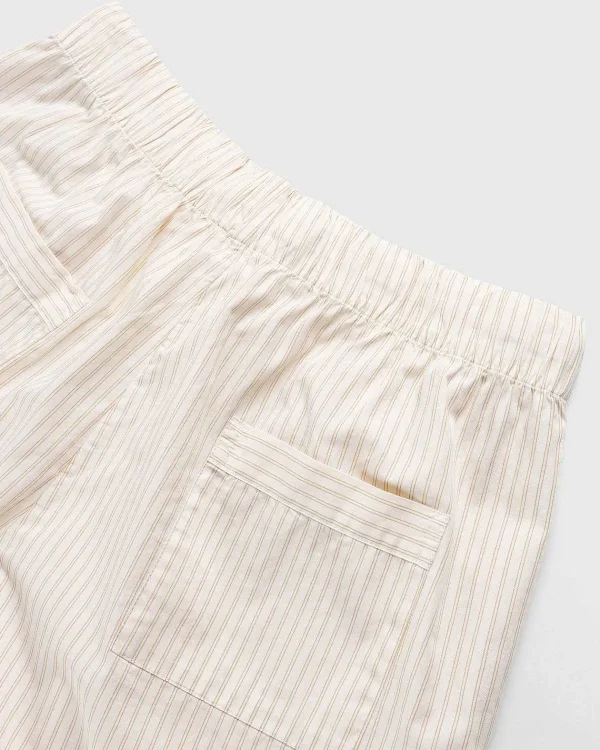 Undertøj>Birkenstock Poplin Pyjamasshorts Wheat Stripes