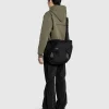 Tasker>AFFXWRKS Rabin Messenger Bag Sort/Skiferbrun