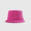 Hatte>Marni Raffia Bucket Hat Fuschia