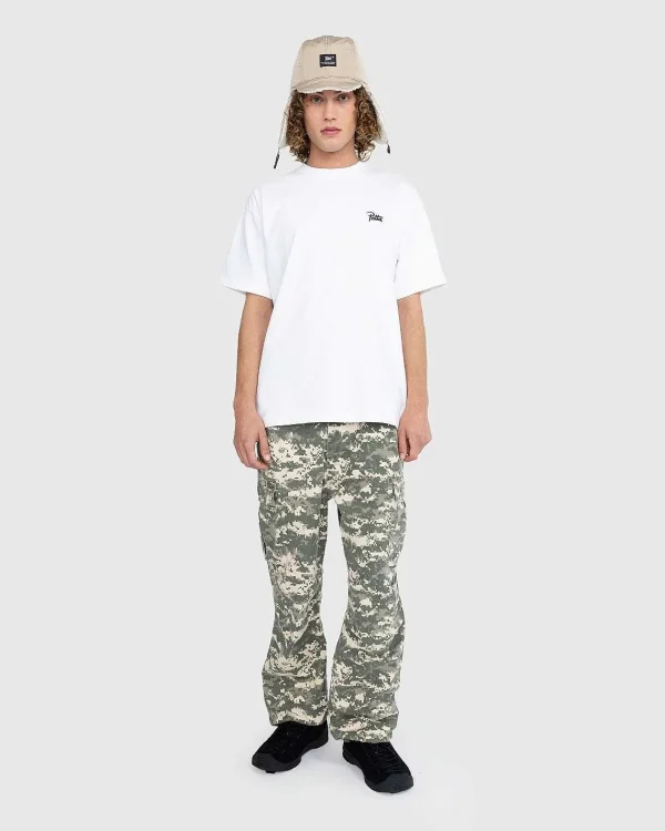 T-Shirts>Patta Reflect And Manifest Vasket T-Shirt Hvid