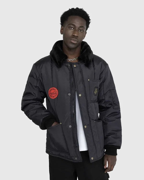 Overtøj>Highsnobiety Refrigiwear Iron-Tuff® Polar Jakke Sort