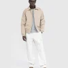 Overtøj>Highsnobiety HS05 Reverse Piping Isoleret Bomber Beige