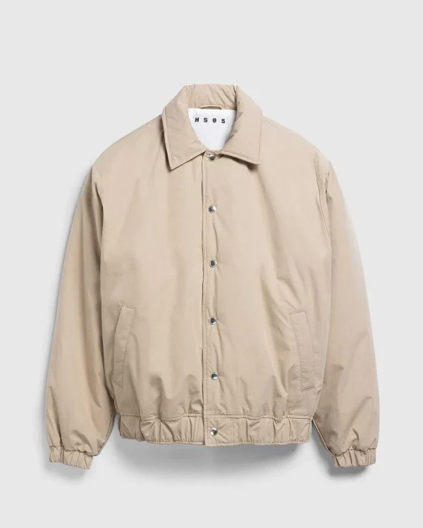 Overtøj>Highsnobiety HS05 Reverse Piping Isoleret Bomber Beige