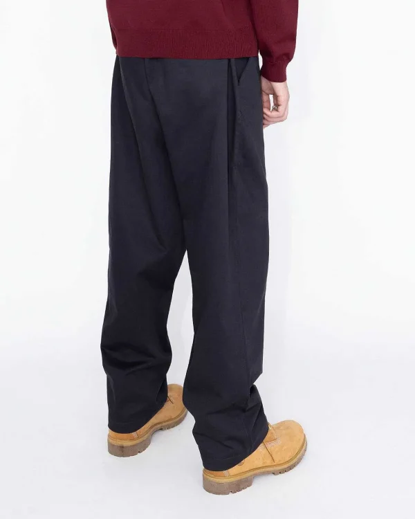 Bukser>Highsnobiety HS05 Reverse Twill Baggy Trouser Sort