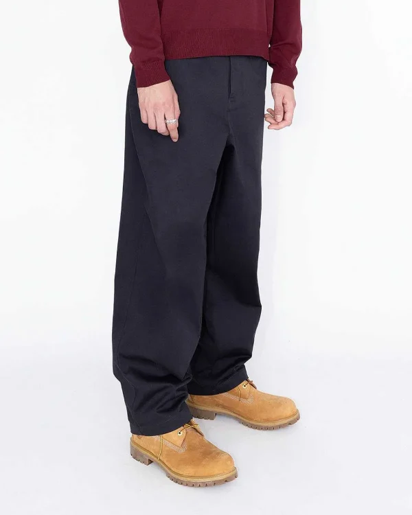 Bukser>Highsnobiety HS05 Reverse Twill Baggy Trouser Sort