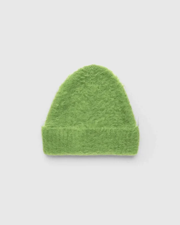 Vinter Tilbehør>Acne Studios Ribbet Beanie Paeregron