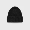 Vinter Tilbehør>Acne Studios Ribbet Wool Beanie Gra