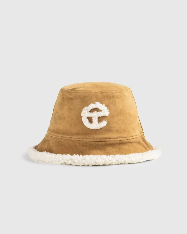 Hatte>Ugg Ruskind Bucket Hat Chestnut