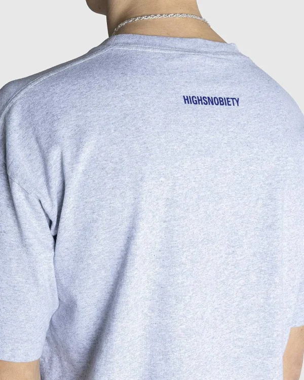 T-Shirts>Highsnobiety Script Logo T-Shirt Gra