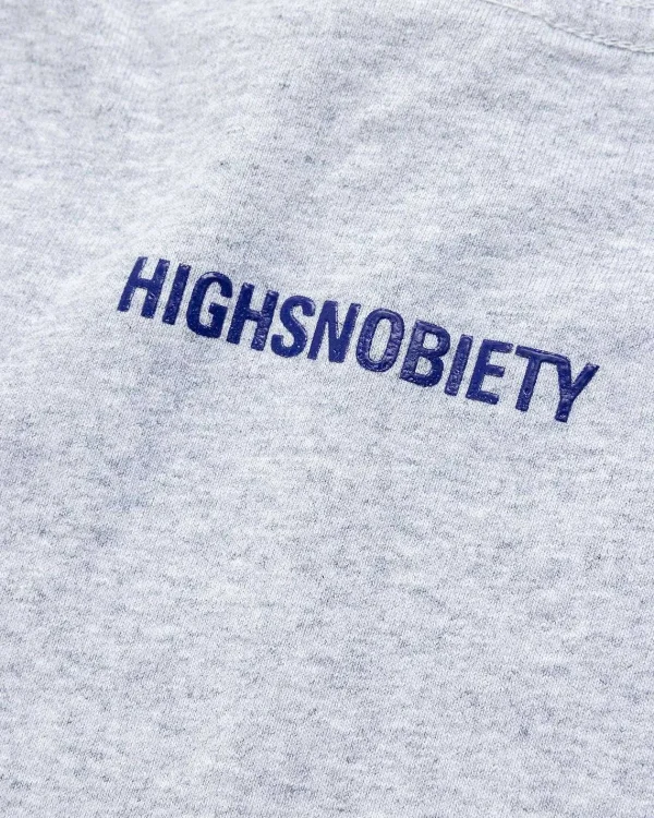 T-Shirts>Highsnobiety Script Logo T-Shirt Gra