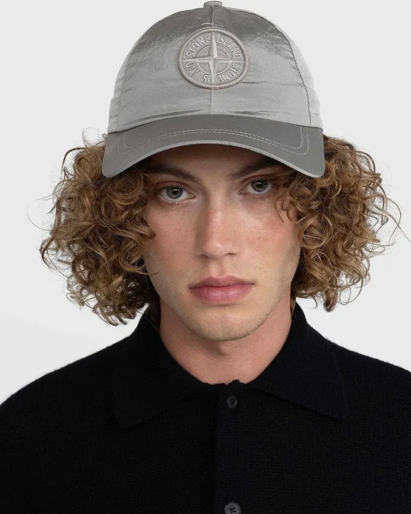 Hatte>Stone Island Seks Panel Cap Gips