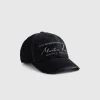 Hatte>Martine Rose Signature Cap Washed Black