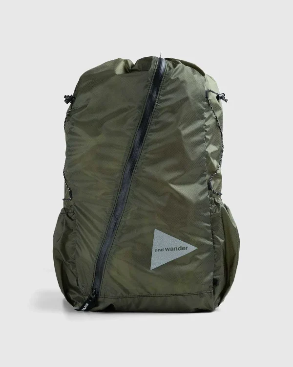 Tasker>And Wander Sil Daypack Khaki