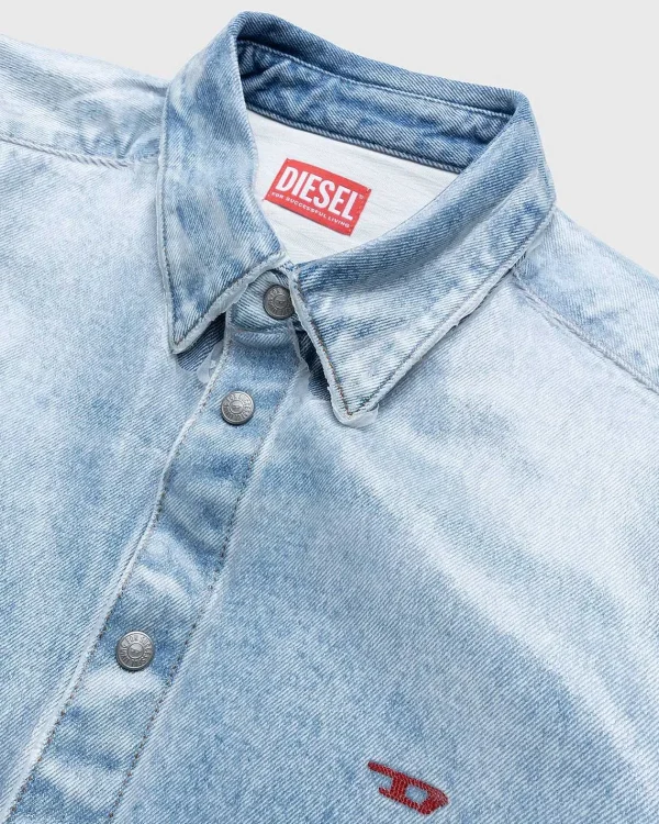 Skjorter>Diesel Simpelthen Overshirt Bla