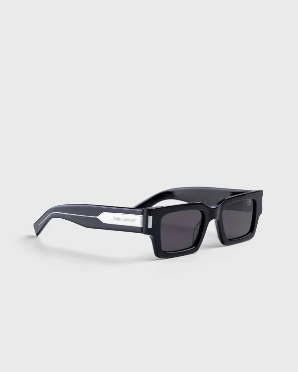 Solbriller>Saint Laurent Sl 572 Square Frame Solbriller Sort/Krystal